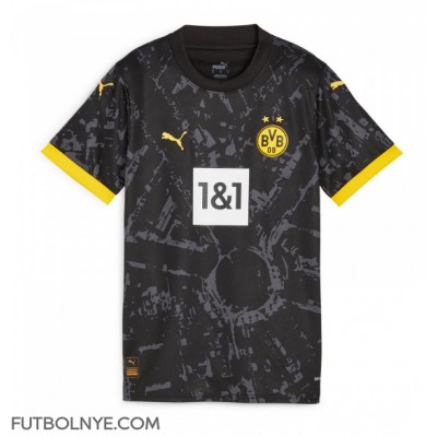 Camiseta Borussia Dortmund Mats Hummels #15 Visitante Equipación para mujer 2023-24 manga corta